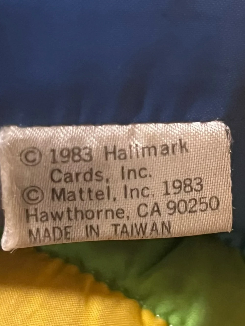 1983 Rainbow Brite Hallmark Doll Vintage As Is